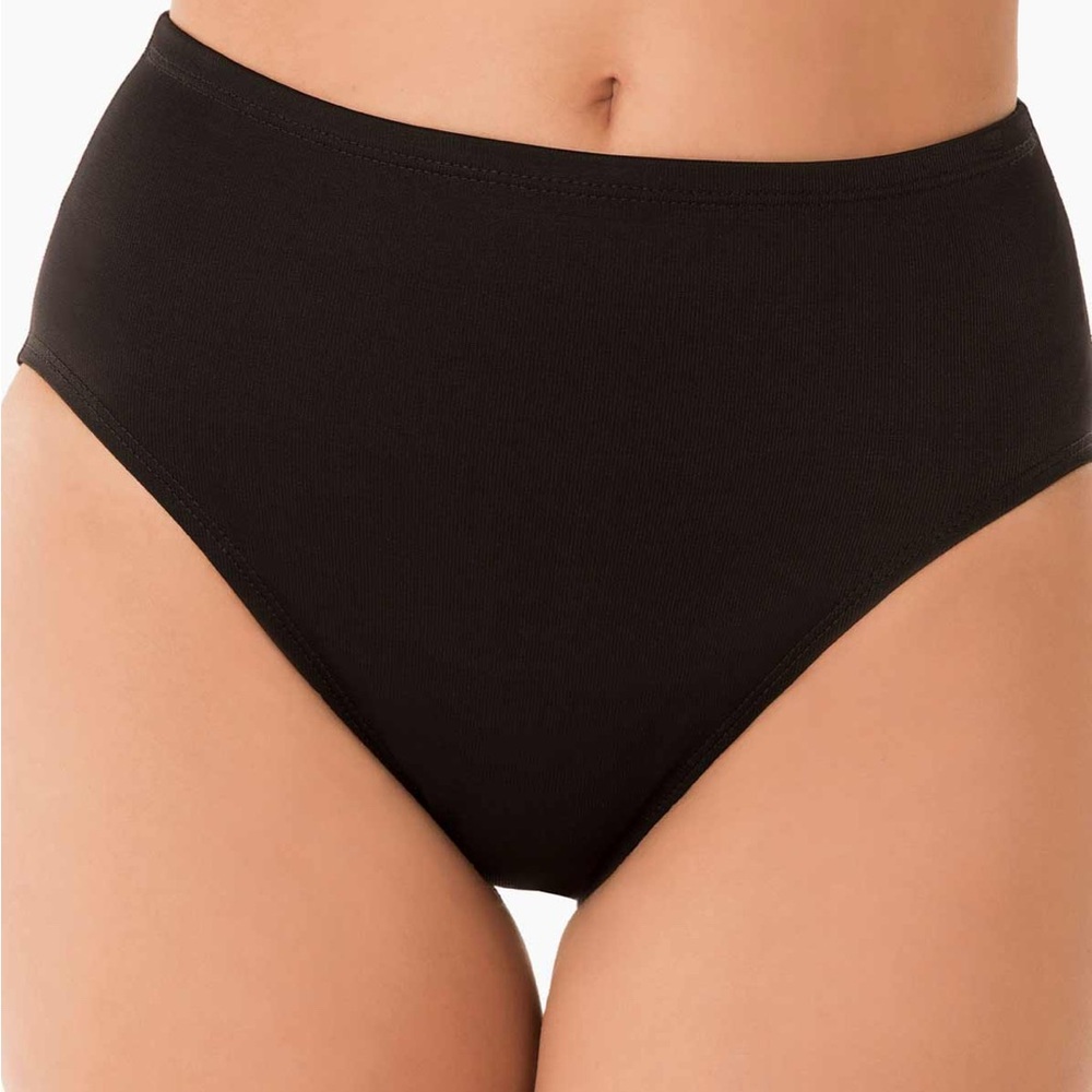 NWT Miraclesuit High Waisted Black Swim Bottom